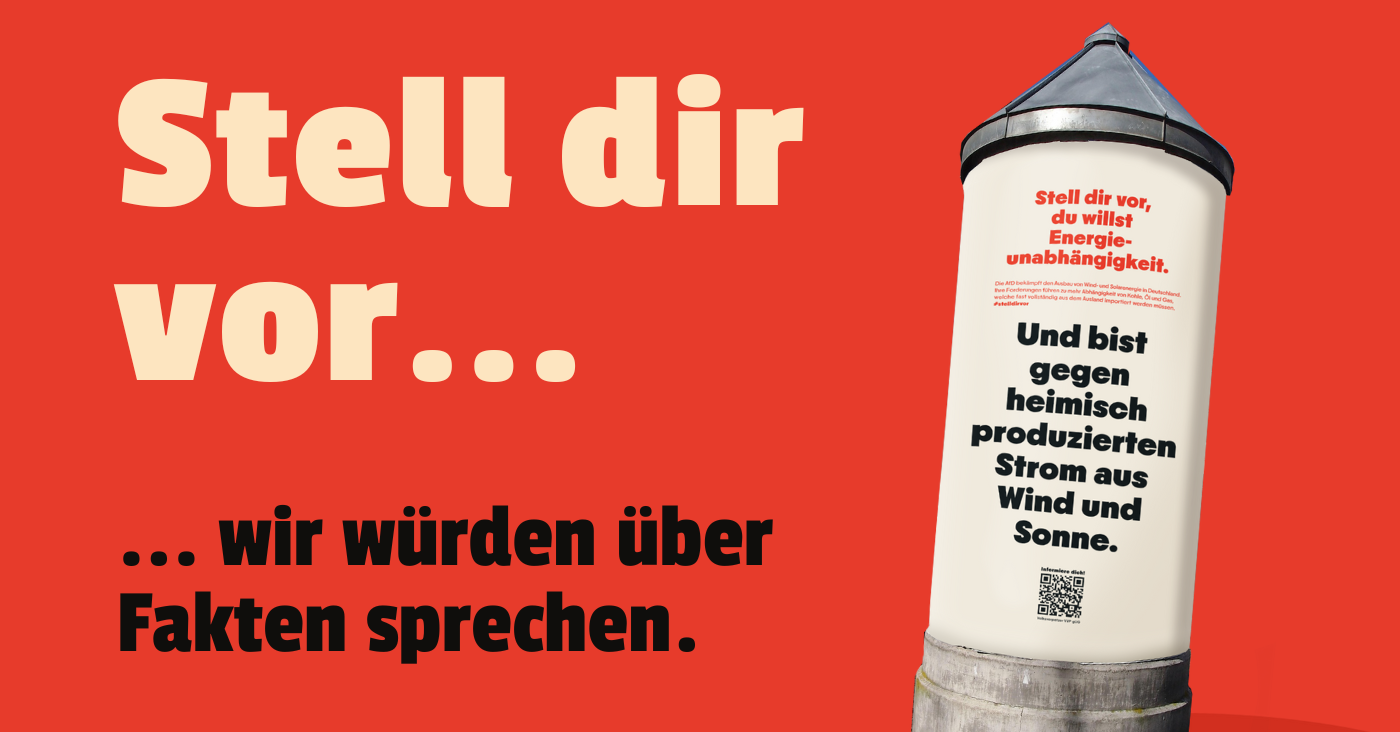 #Stell Dir Vor – Plakatkampagne