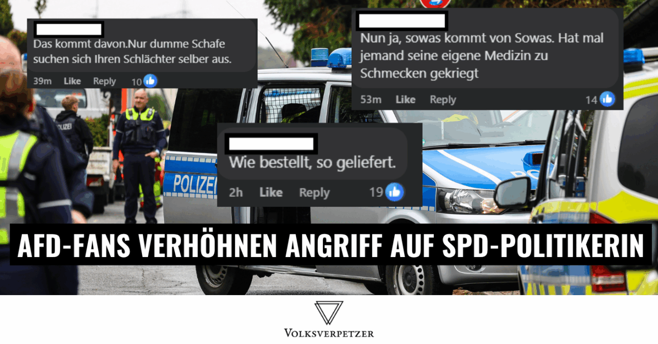 Herdecke: So widerlich verhöhnen AfD-Fans den Messerangriff auf SPD-Politikerin Stalzer